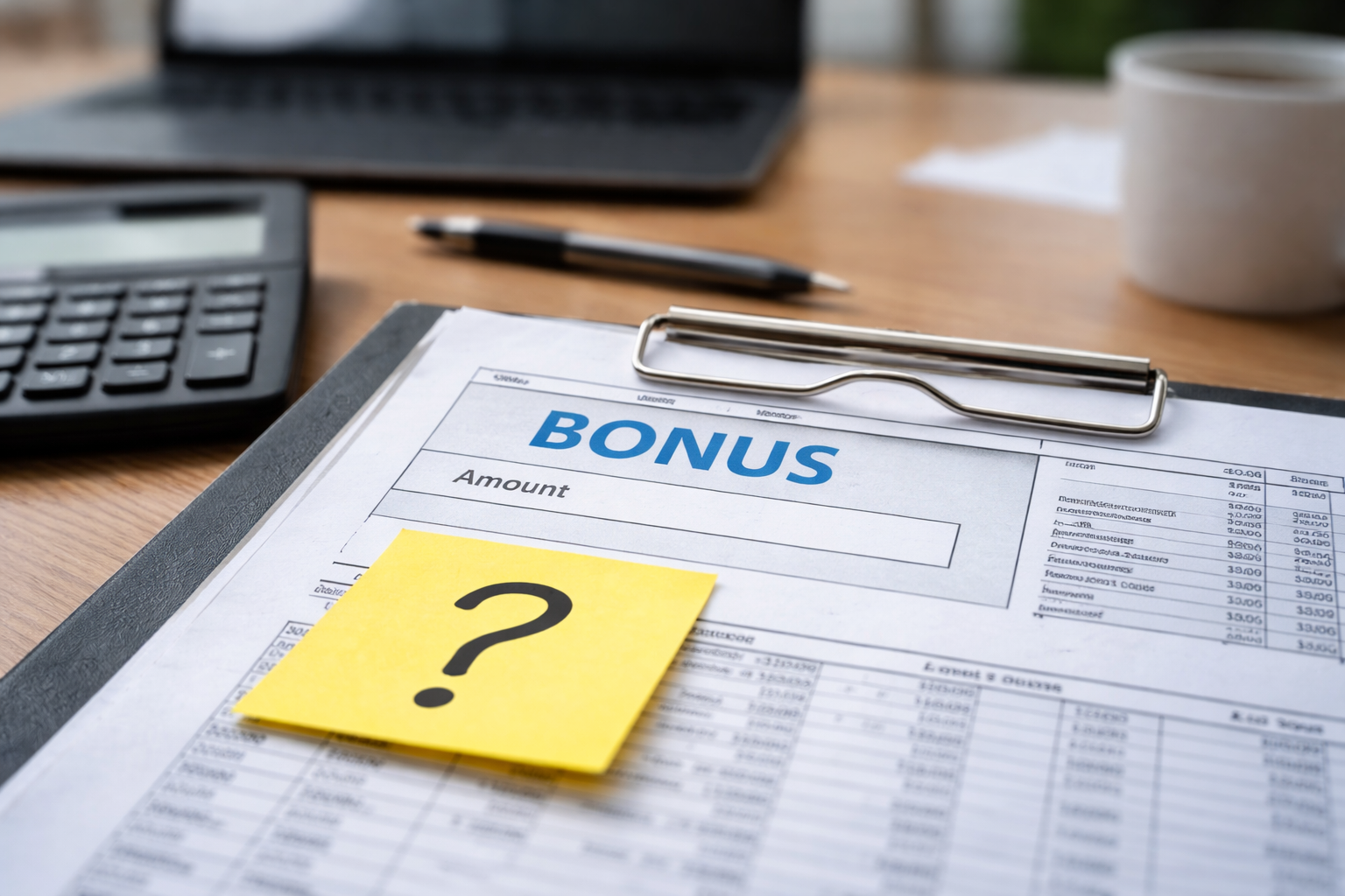 Bonus Promised But Not Paid