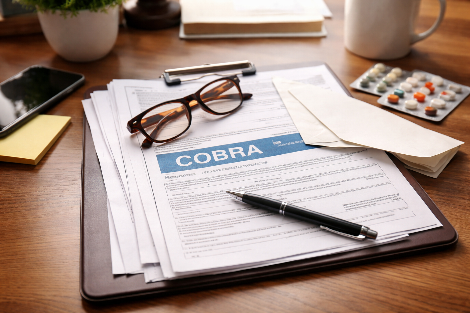 cobra paperwork not received