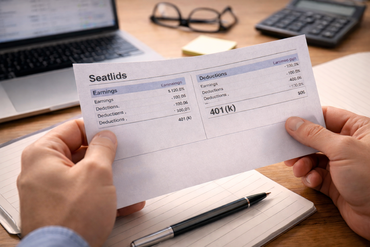 401k contribution not deducted