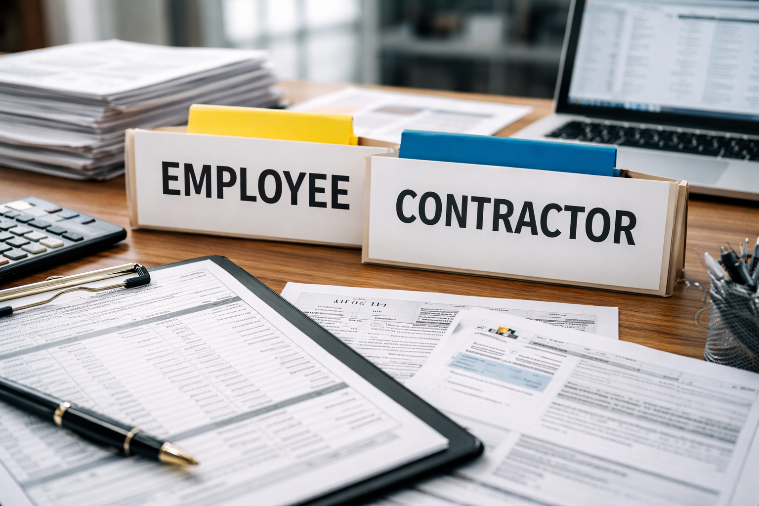 employee vs contractor status incorrect