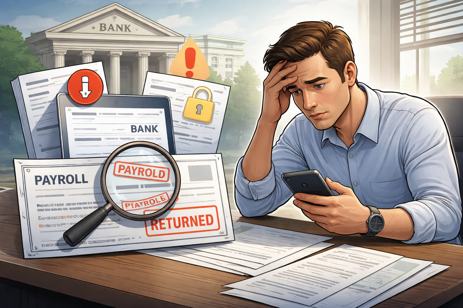 Payroll Processed but Rejected by Bank Due to Name Mismatch Causing Delayed Payment