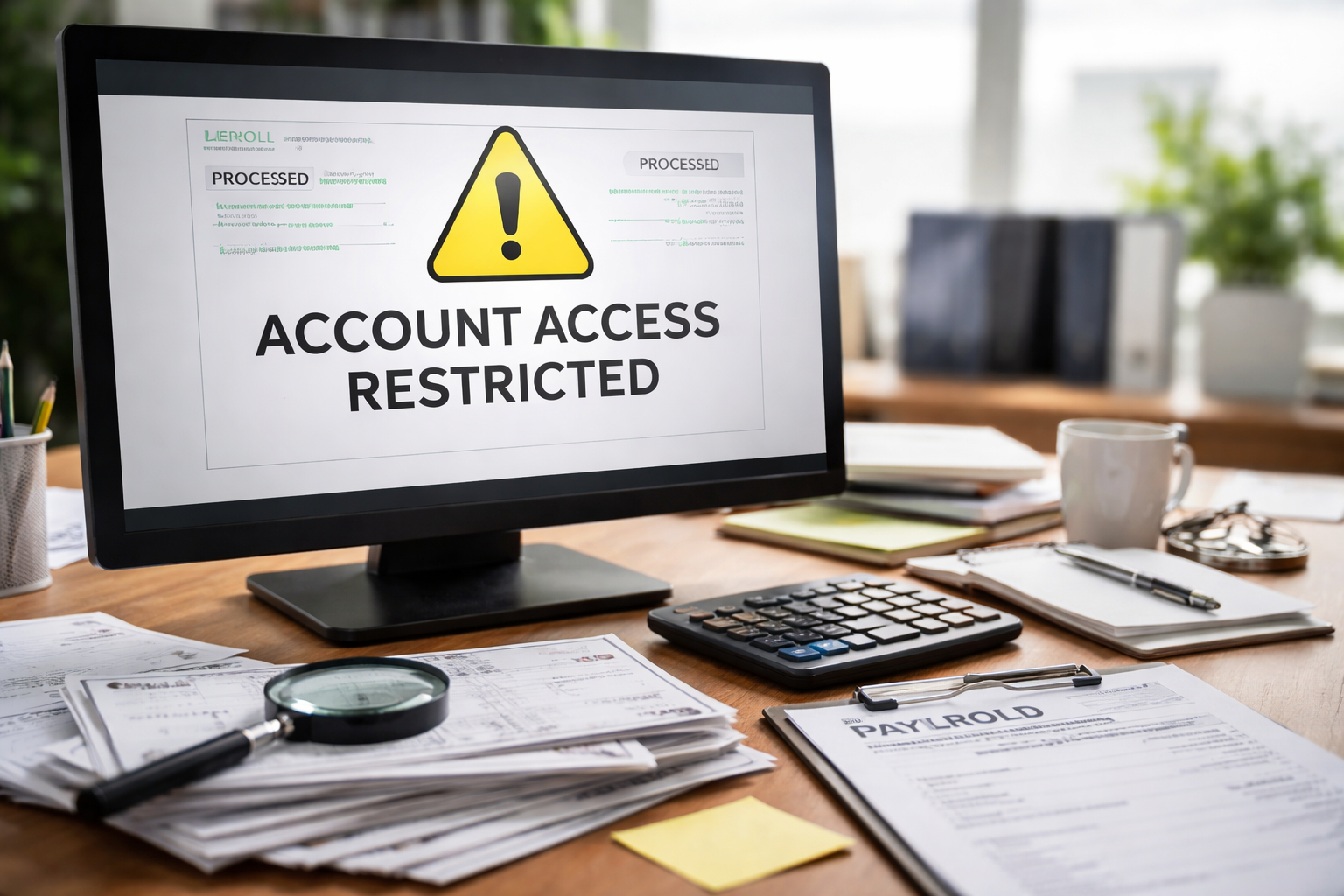 Payroll Processed but Placed on Compliance Hold Before Employee Access Granted